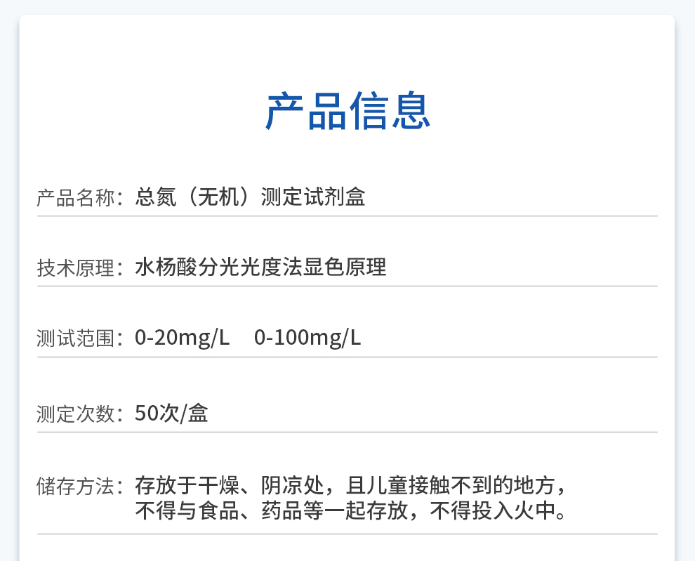 總氮信息