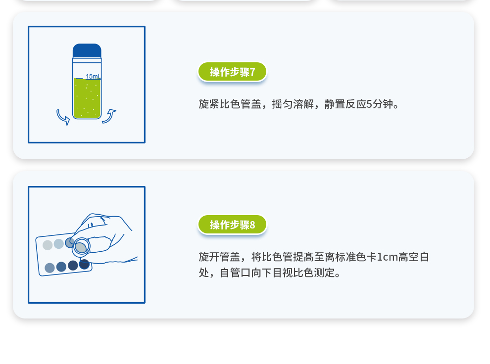  硅酸鹽測(cè)定試劑盒（0.1-3.0mg/L）操作步驟圖2